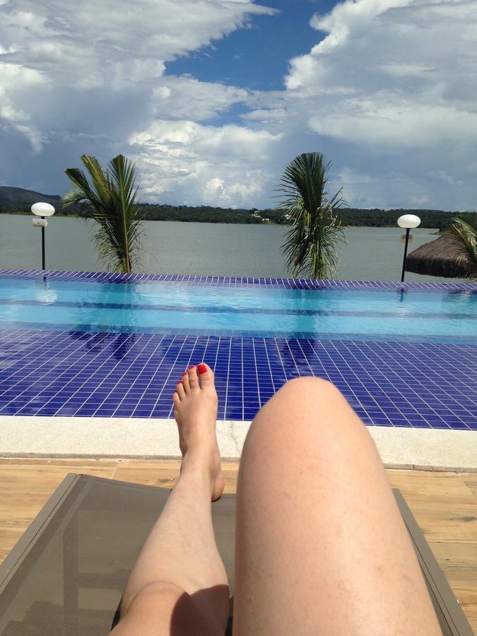 Apto Resort Do Lago Ate 8 Pessoas - Valor Promocional Калдас-Новас Экстерьер фото
